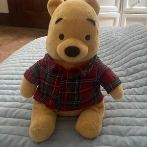 Authentic original Winnie the Pooh holiday plush